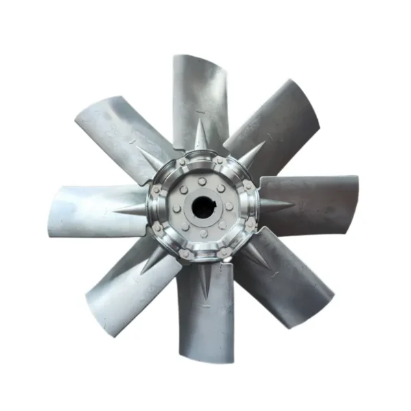 Blades Axial Fan, Aluminum, Cast, P5Z