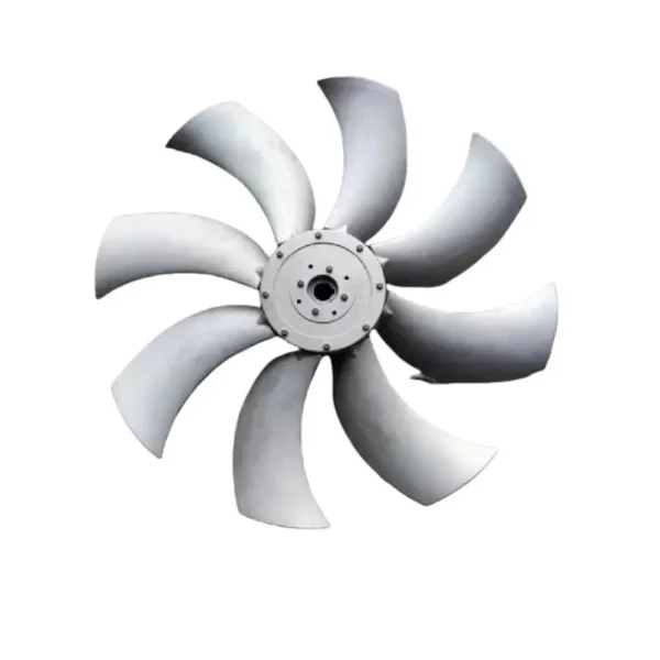 Blades Axial Fan, Aluminum, Cast, P5Z - view 3
