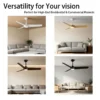 Blades Ceiling Fan, 35 W(0.05hp), Wood - view 3