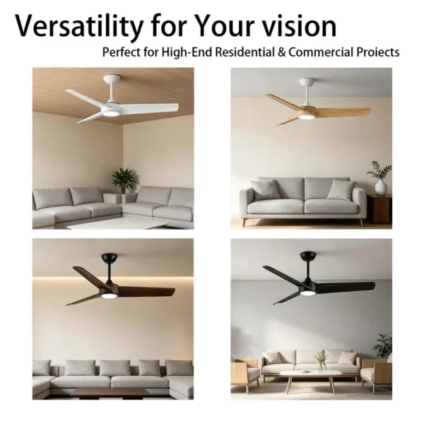 Blades Ceiling Fan, 35 W(0.05hp), Wood - view 3