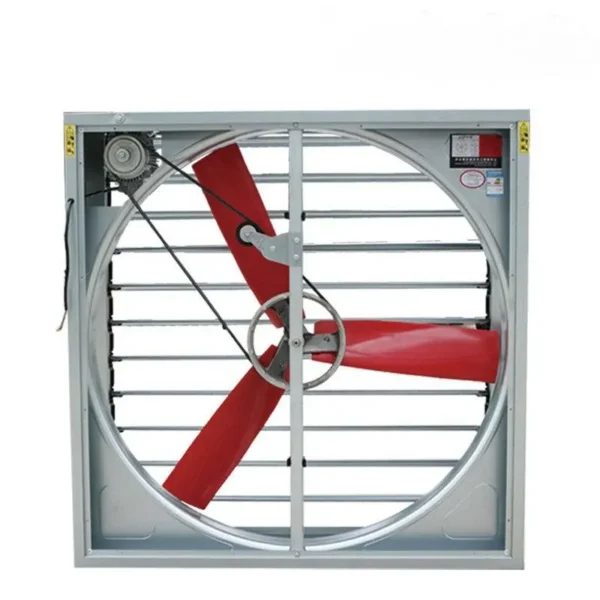 Blades Galvanized Ventilation Fan, Plastic, Wall - view 2