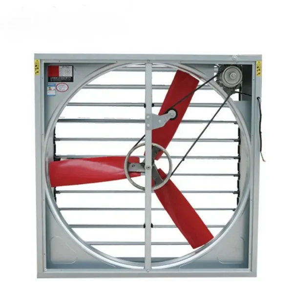 Blades Galvanized Ventilation Fan, Plastic, Wall - view 4