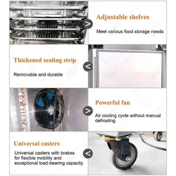Blast Freezer, 220 V, 5KW - view 4