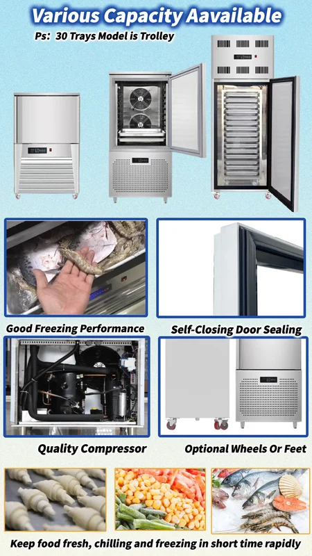 Blast Freezer, 220V, -40℃ - view 4