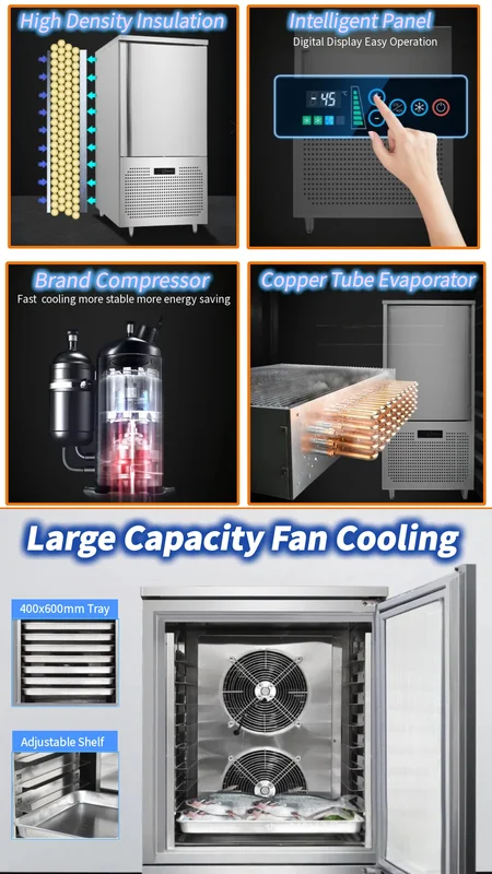 Blast Freezer, 220V, -40℃ - view 5