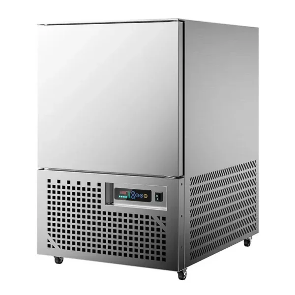 Blast Freezer, 5-Tray, 45°, Stainless, Steel