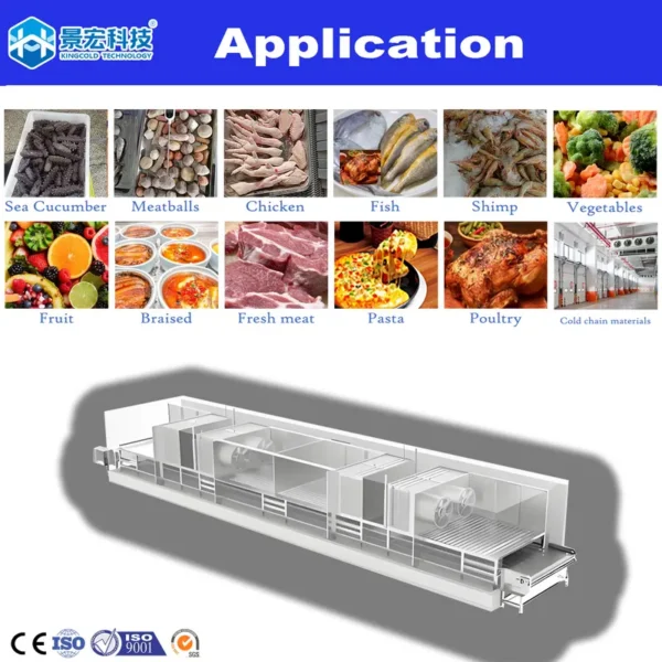 Blast Freezer, IQF, 100-5000kg/h - view 2