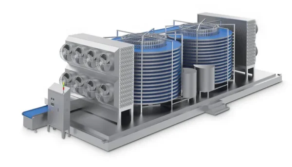 Blast Freezer, IQF, 2000kg/hour - view 3