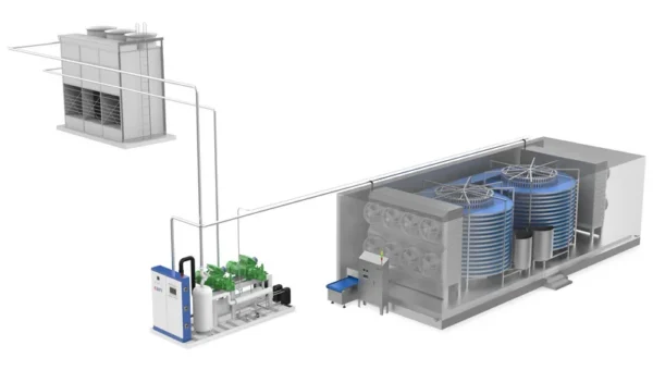 Blast Freezer, IQF, 2000kg/hour - view 6