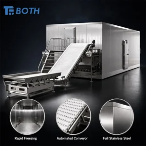 Blast Freezer, IQF, 380 V, 24Kw