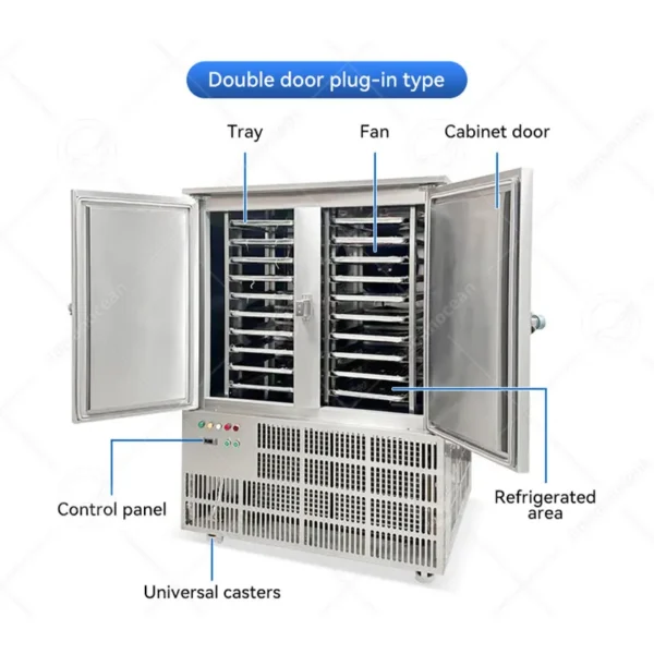 Blast Freezer, OCEAN, 304, Stainless, Steel - view 2
