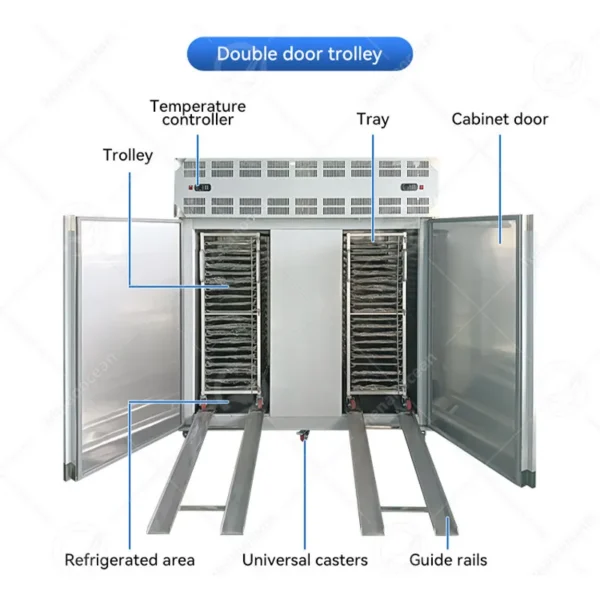 Blast Freezer, OCEAN, 304, Stainless, Steel - view 3