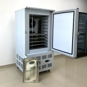 Blast Freezer, SUS304, 220V, 1800W, Stainless Steel 304, R404a