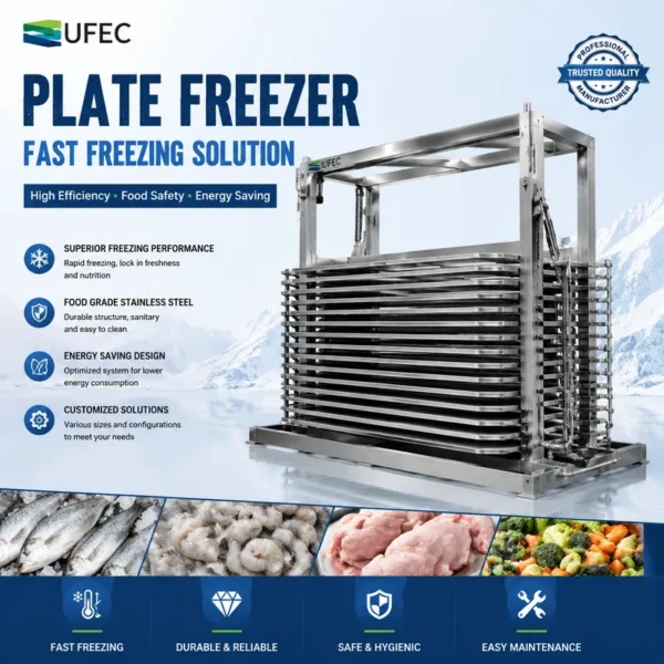 Blast Freezer, UFEC, 380V, 1500w