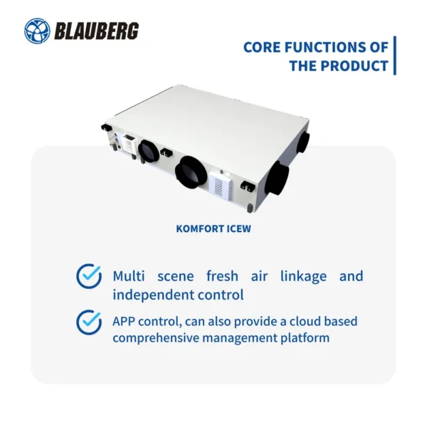Blauberg Industrial Fan, 70L, Electric - view 2