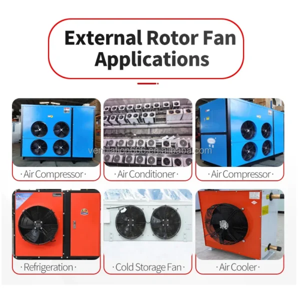 Bldc External Rotor Motor, Brushless, FFU - view 2