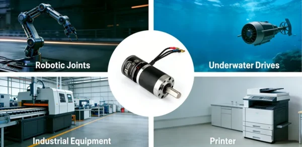 Bldc Gear Motor, 42mm, 1000rpm, 24V, 12V - view 3