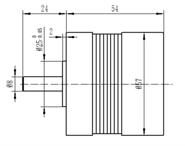 Bldc Motor, 24V, 60W, Brushless - view 6