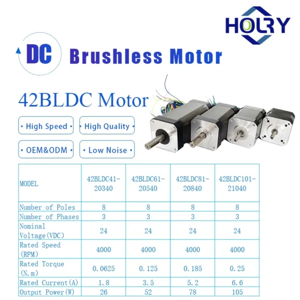 Bldc Motor, 42mm, 3000, 4000, 30W - view 3