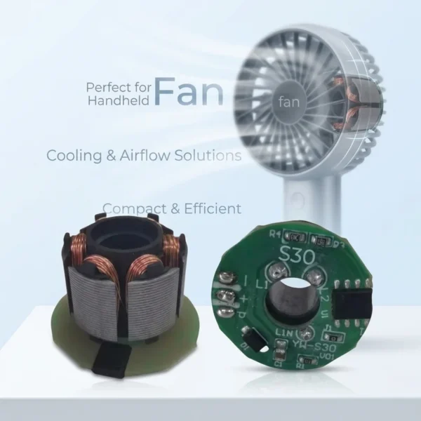 Bldc Motor, 9V, 19000RPM, Brushless, Portable - view 2