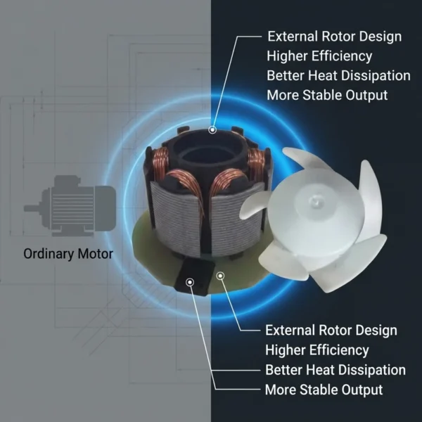 Bldc Motor, 9V, 19000RPM, Brushless, Portable - view 3