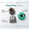 Bldc Motor, 9V, 19000RPM, Brushless, Portable - view 4