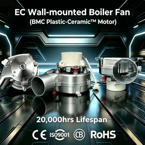 Bldc with Speed Controller, Inline, 500CFM - view 3