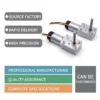 Bldc Worm Geared Motor, 12v, 24v, TWG3246-TEC2430, Brushless - view 3