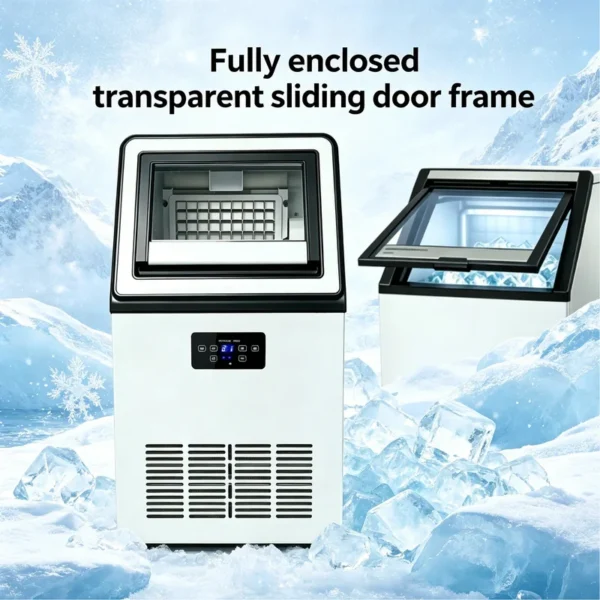 Block Snow Ice Tube, 45KG, Stainless, Steel, 110 - view 5