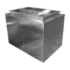 Blocker Hvac Systems Fan, Stainless, Steel
