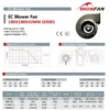 Blower, 180x180x92mm, Centrifugal, Roof - view 5
