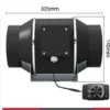 Blower, 4", Plastic - view 4