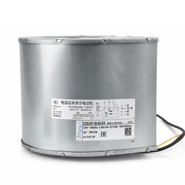 Blower, 97mm, D2E097-BI56-E9, 230V, Stainless - view 3