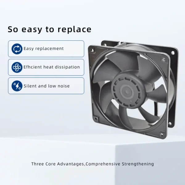 Blower, Axial, 5V-12V, Solar, Plastic - view 3