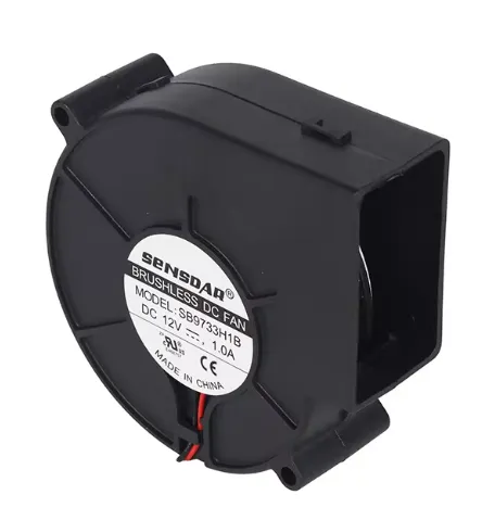 Blower, DC9733, Centrifugal, 12V, 24V