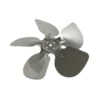 Blowingsucking Axial Fan, 300mm, 22°, Aluminium