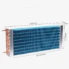 Blue Fin Copper Tube, Aluminum, Evaporator