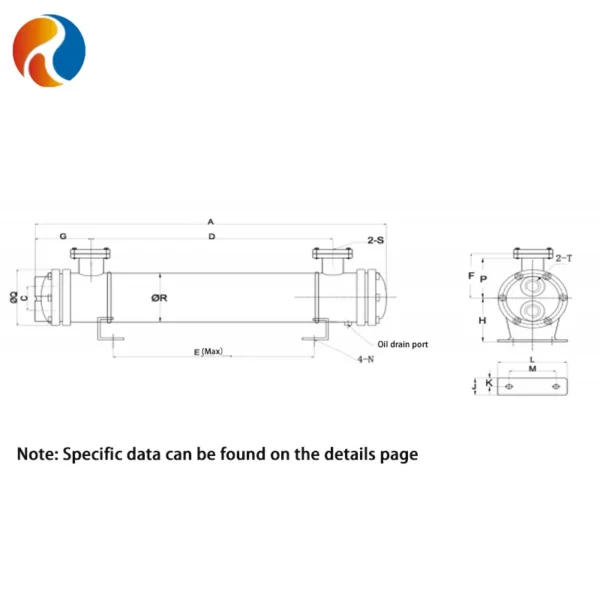 Boat Engine Heat Exchanger, 0.5~100KW, Stainless Steel - view 3