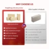Boiler Parts, 1770-2000C, High Alumina Bricks, ISO9001 - view 4