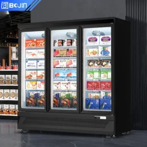 Bojin Supermarket Display Freezer, 220 V, R290 (Propane)