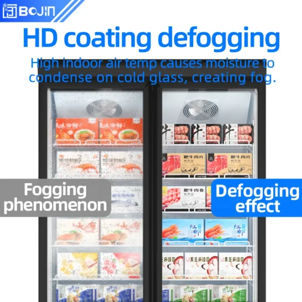 Bojin Supermarket Display Freezer, 220 V, R290 (Propane) - view 4