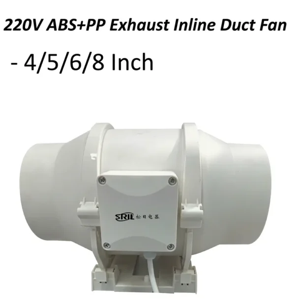 Booster Commercial Kitchen Extractor, Inline, 110-240V~