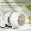 Booster Duct Ventilation Fan, Plastic, Inline - view 3