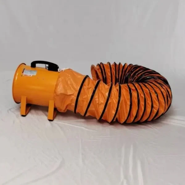 Booth Utility Portable Ventilator, 520w/12inches, 5mtr, PVC - view 5