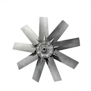 Bore Aluminum Fan, Axial, Aluminum Alloy