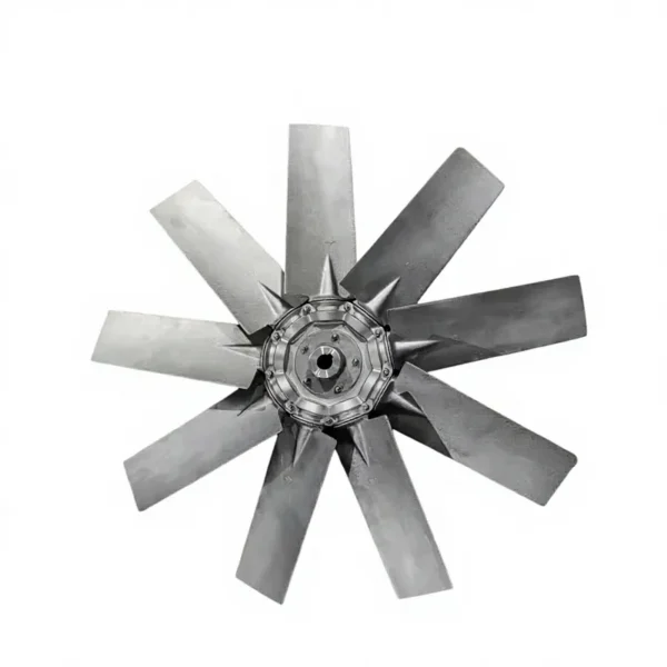 Bore Aluminum Fan, Axial, Aluminum Alloy