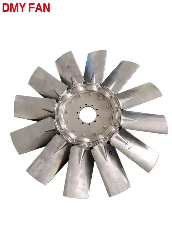 Bore Aluminum Fan, Axial, Aluminum Alloy - view 3