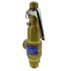 Brass Micro-start Safety Valve, A27W-16T, Manual