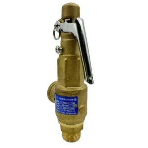 Brass Micro-start Safety Valve, A27W-16T, Manual