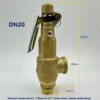 Brass Micro-start Safety Valve, A27W-16T, Manual - view 2
